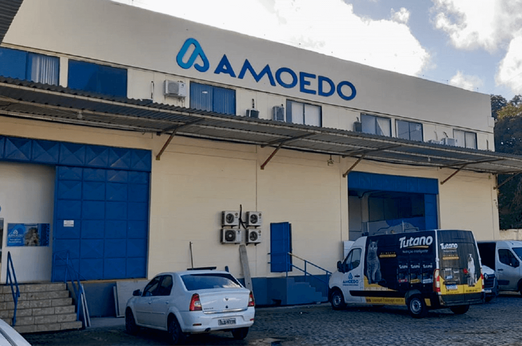Fachada da sede da Amoedo na Bahia